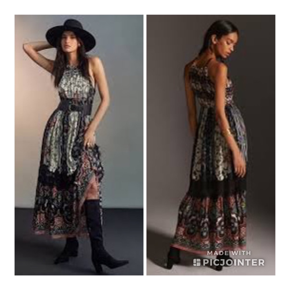 Anthropologie Bhanuni by Jyoti Tiered Dress NWT